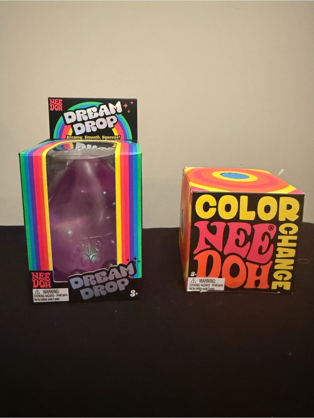 Nee Doh purple Dream Drop & blue Color Change Nee Doh Set - Purple